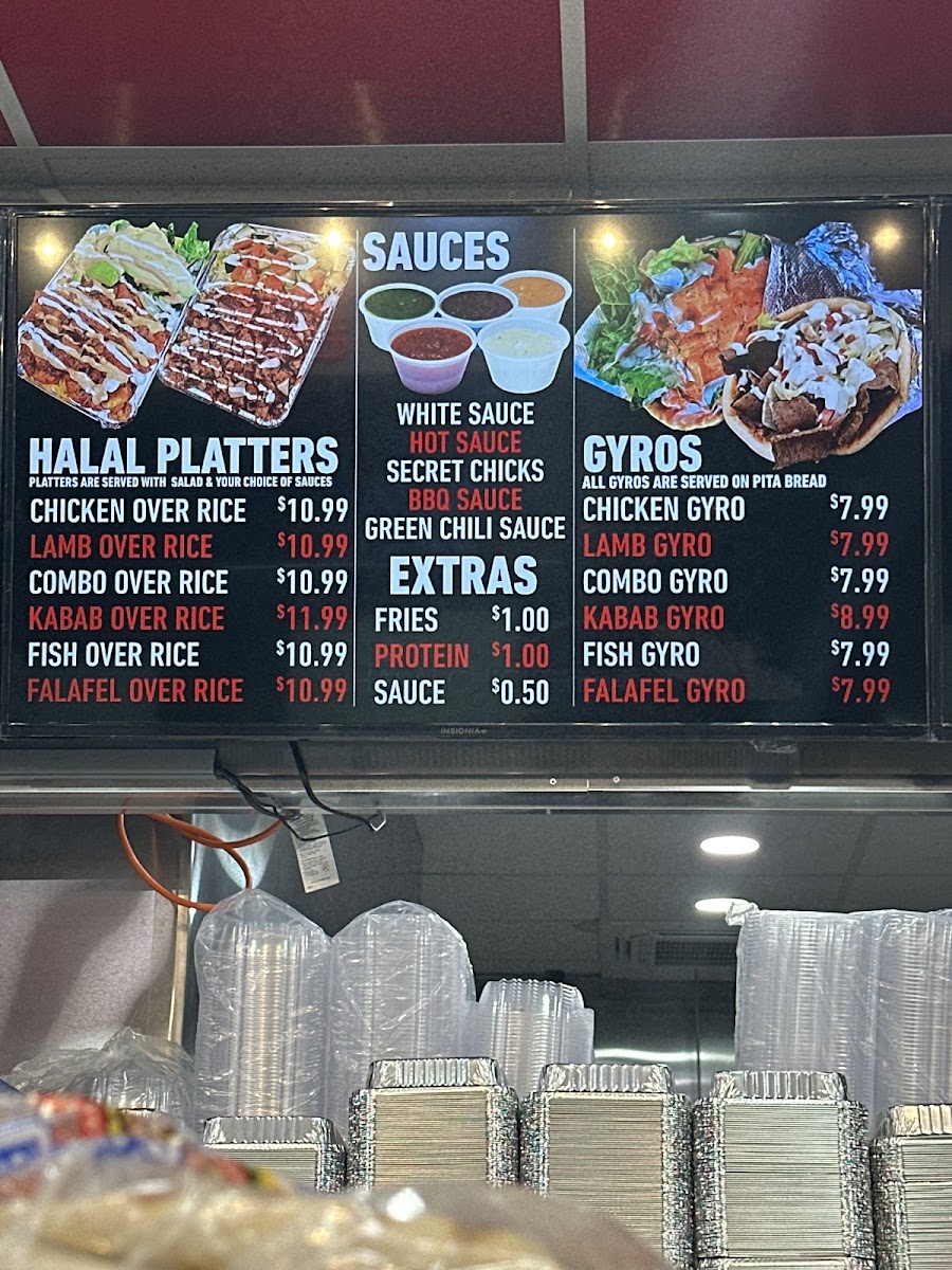Halal Chicks and Platters Menu - Image 6